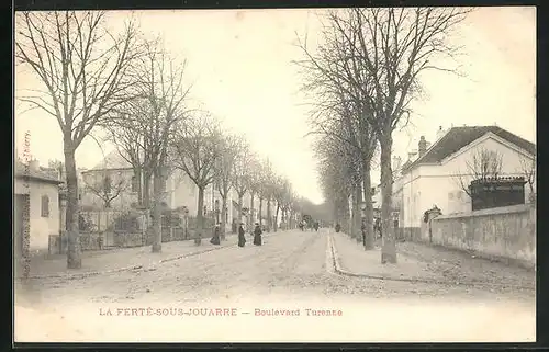 AK La Ferté-sous-Jouarre, Boulevard Turenne