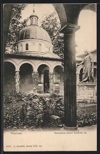 AK Potsdam, Mausoleum Kaiser Friedrich III.