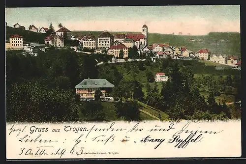 AK Trogen, Teilansicht mit Kirche