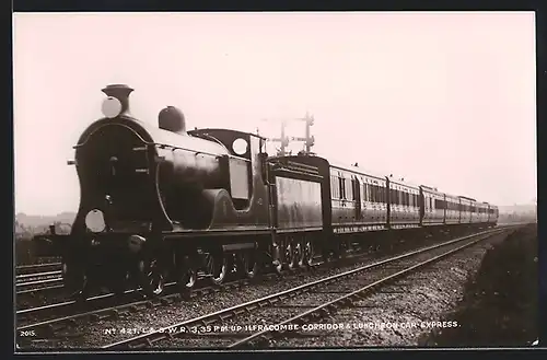 AK No. 421 LSWR Ilfracombe Corridor & Luncheon Car Express