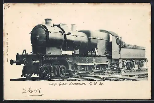 AK Large Goods Locomotive G. W. Ry.