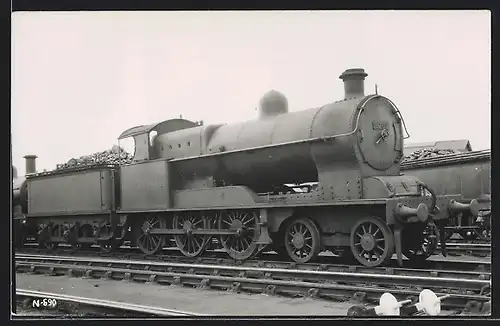 AK Englische Eisenbahn-Lokomotive mit Nr. 8709