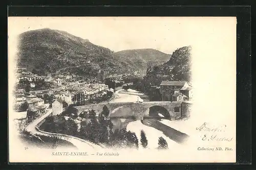 AK Sainte-Enimie, Vue Gènèrale