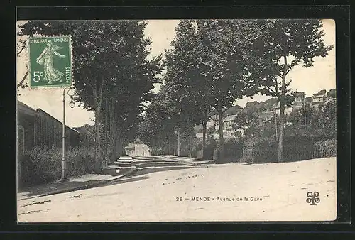 AK Mende, Avenue de la Gare