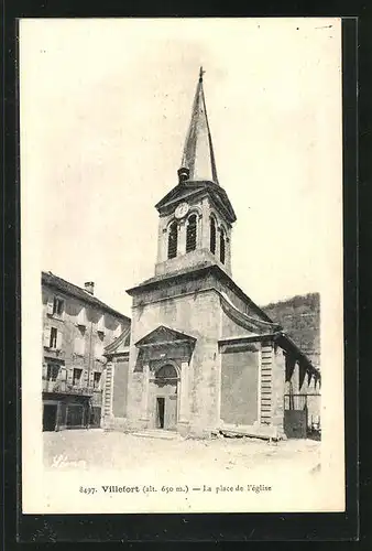 AK Villefort, La Place de l`Eglise