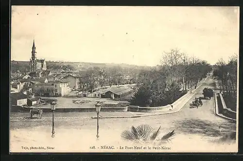 AK Nérac, Le Pont-Neuf et le Petit-Nérac