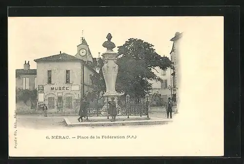 AK Nérac, Place de la Fédération