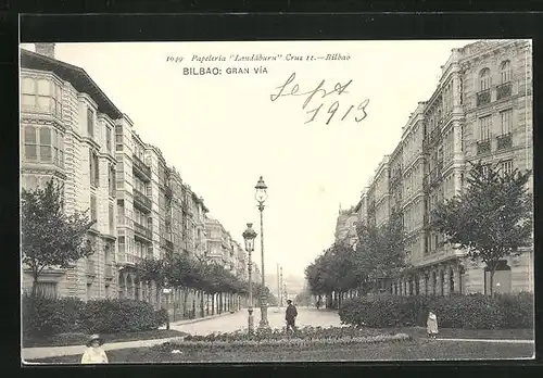 AK Bilbao, Gran Vía, Strassenpartie