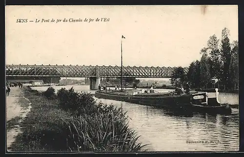 AK Sens, Le Pont de jer du Chemin de fer de l`Est