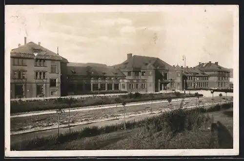 AK Ceská Trebová, Nadrazi, Bahnhof