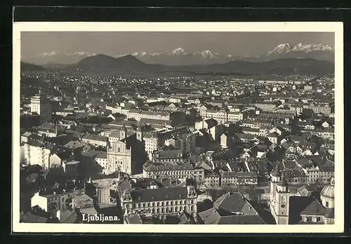 AK Ljubljana / Laibach, Totalansicht