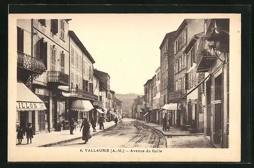 AK Vallauris, Avenue du Golfe, Ladengeschäft