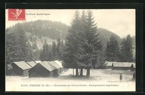 AK Turini, Campement superieur