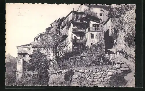 AK Touet-de-Beuil, Route des Alpes, Le village