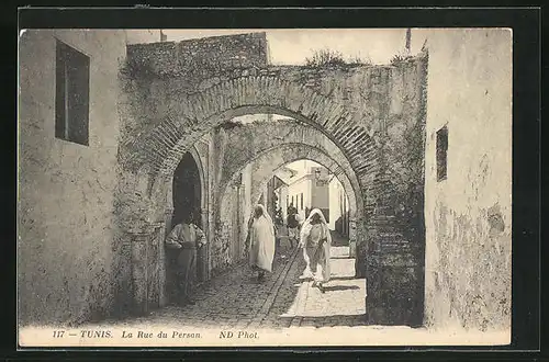 AK Tunis, La Rue du Persan