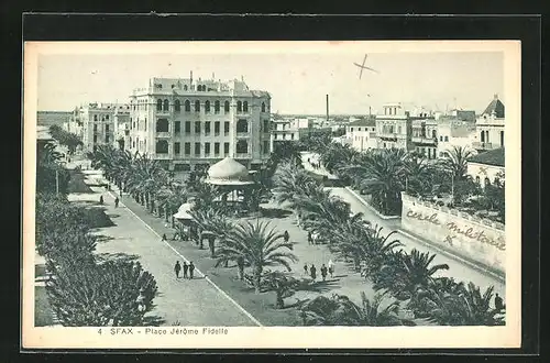 AK Sfax, Vue sur Place Jerome Fidelle