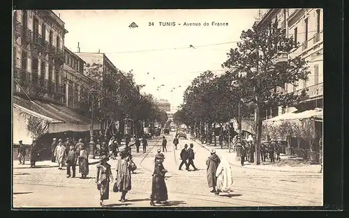 AK Tunis, Avenue de France