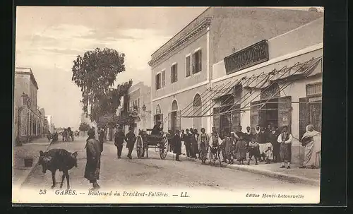 AK Gabes, Boulevard du President-Fallieres