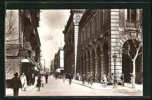 AK Tunis, Rue d'Italie et la Poste