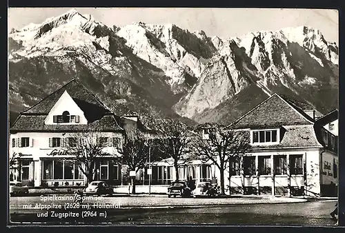 AK Garmisch, Spielkasino mit Alp- und Zugspitze