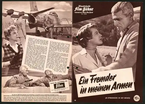 Filmprogramm IFB Nr. 4706, Ein Fremder in meinen Armen, Jeff Chandler, June Allyson, Regie Helmut Käutner