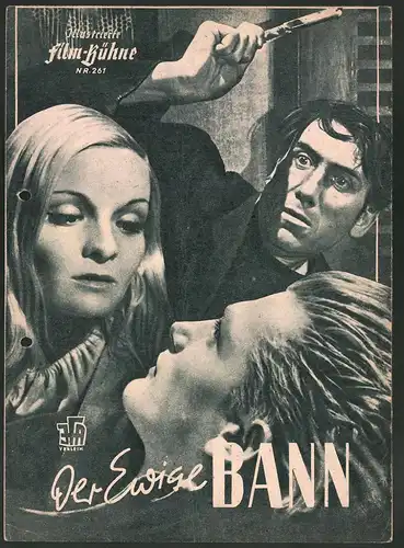 Filmprogramm IFB Nr. 261, Der Ewige Bann, Jean Marais, Madeleine Sologne, Jean Murat, Regie Jean Delannoy