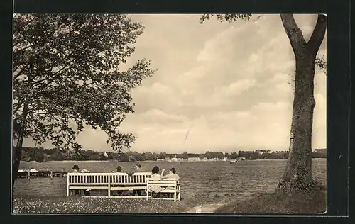 AK Fürstenberg /Havel, Partie am Schwedtsee