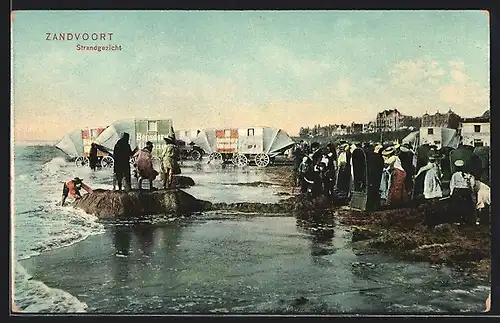 AK Zandvoort, Strandgezicht