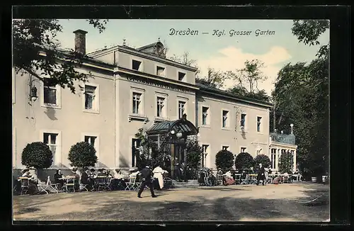 AK Dresden, Kgl. Grosser Garten