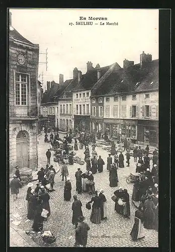 AK Saulieu, Le Marché, Markttag