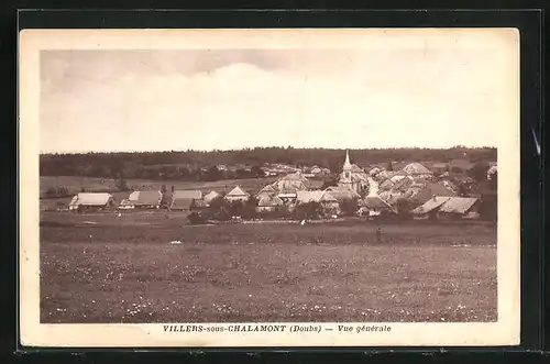 AK Villers-sous-Chalamont, Vue générale