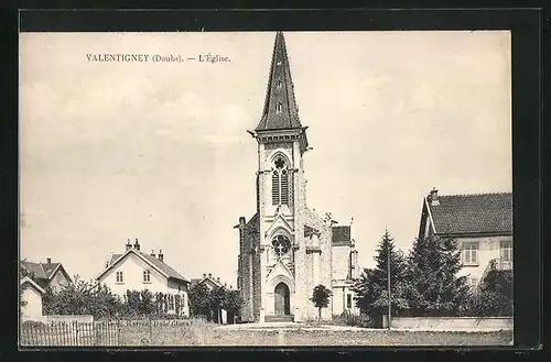 AK Valentigney, L`Église