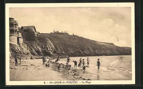 AK Sainte-Anne-de-Portzic, la Plage