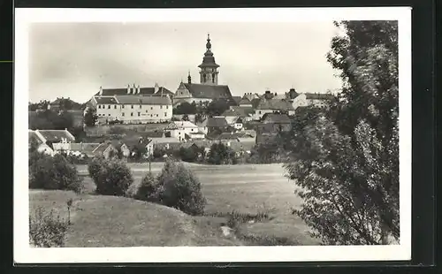 AK Budejovice, Blick zum Ort