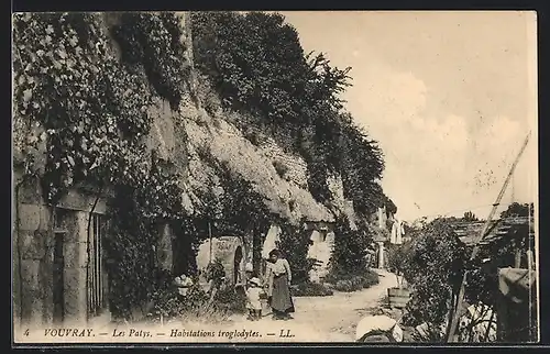 AK Vouvray, Les Patys, Habitations Troglodytes