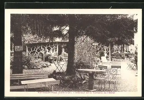 AK Val-Suzon-Haut, Intérieur de la Terrasse de l`Hotel