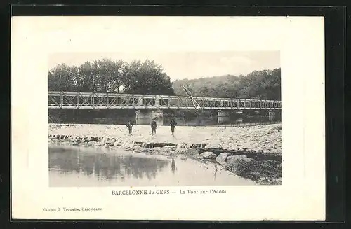 AK Barcelonne du Gers, Le Pont sur l`Adour