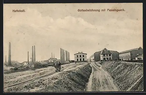 AK Hettstedt, Hütte Gottesbelohnung & Messingwerk