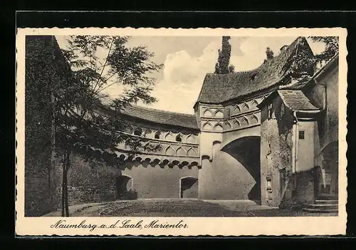 AK Naumburg a. d. Saale, das Marientor