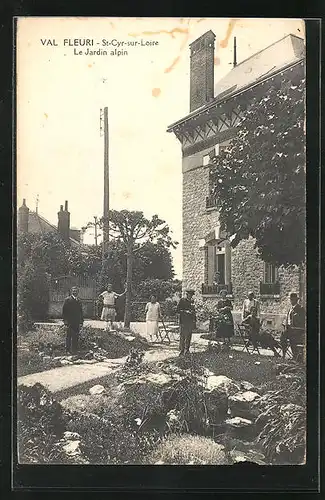 AK St-Cyr-sur-Loire, Val Fleuri, Le Jardin alpin