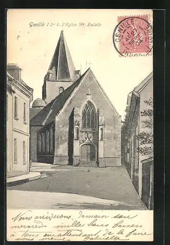 AK Genillé, L`Eglise Ste. Eulalie