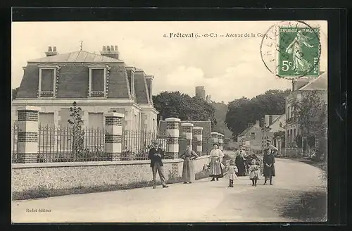 AK Fréteval, Avenue de la Gare