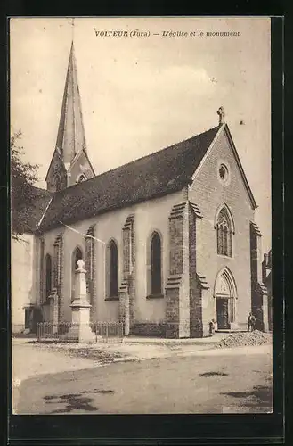 AK Voiteur, L`église et le monument