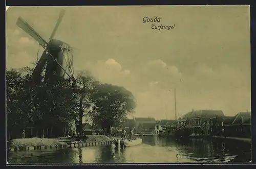 AK Gouda, Turfsingel m. Molen