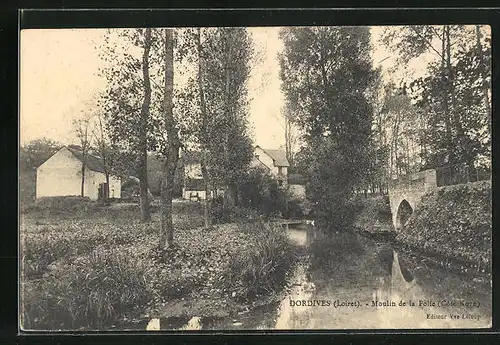 AK Dordives, Moulin de la Folie, cote Nord