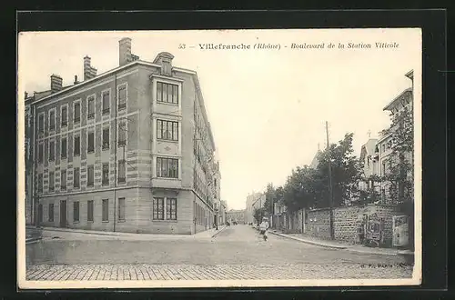 AK Villefranche, Boulevard de la Station Viticole