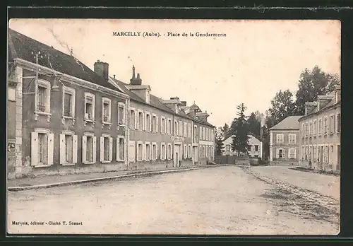 AK Marcilly, Place de la Gendarmerie