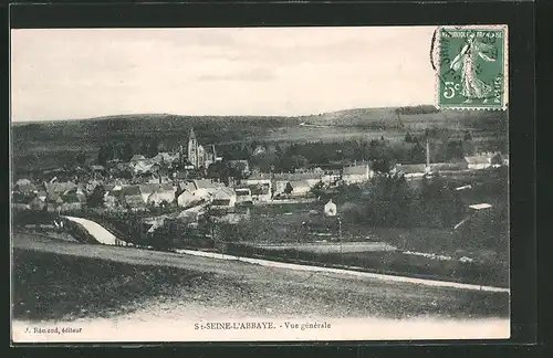 AK St-Seine-l`Abbaye, Vue générale