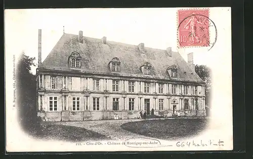 AK Montigny-sur-Aube, Le Chateau