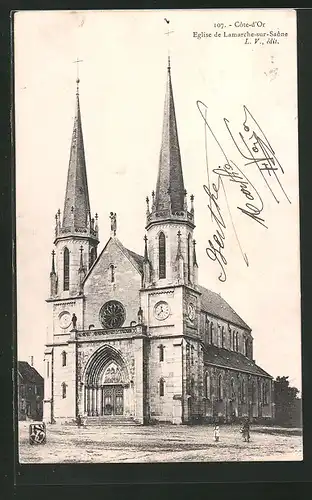 AK Lamarche-sur-Saone, L`Eglise